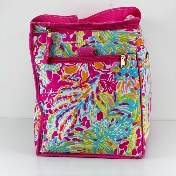 Lilly Pulitzer Insulated Beach Cooler Spot Ya Pink Colorway - Picture 4 of 10